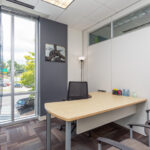 Flex office for private meetings